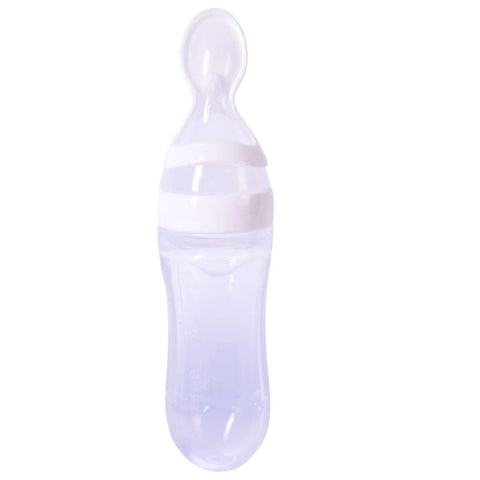 Hot Newborn Baby Squeezing Feeding Bottle